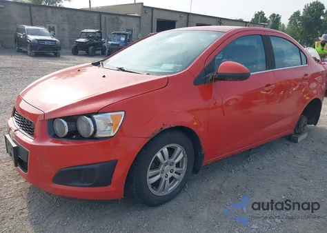 2012 Chevrolet Sonic 2Lt из США, поврежденный, VIN 1G1JC5SH7C4185231